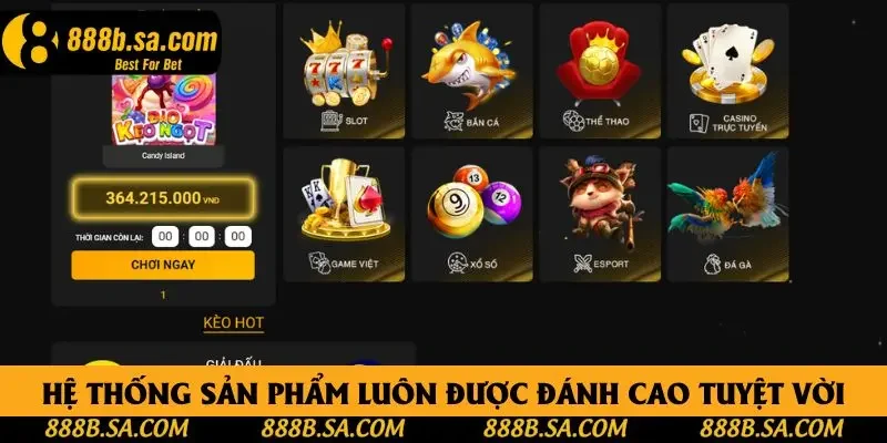 Hệ thống sản phẩm luôn được đánh cao tuyệt vời Hệ thống sản phẩm luôn được đánh cao tuyệt vời