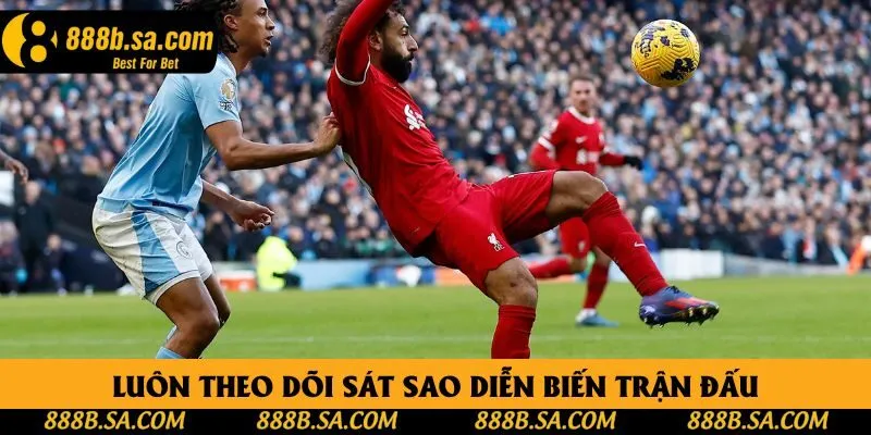 Luôn theo dõi sát sao diễn biến trận đấu